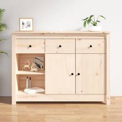 vidaXL 100 x 35 x 74 cm Bois Massif de Pin Buffet