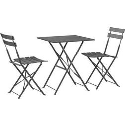 Harbour Housewares 2 Bistro Patio Dining Set