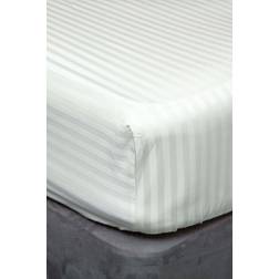 Belledorm Hotel Suite Satin Stripe 540 Thread Count Bed Sheet