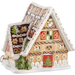 Villeroy & Boch Lebkuchenhaus m.Spieluhr Christmas Toys Weihnachtsdekoration