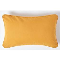 Homescapes Cotton Cushion Cover Yellow (50x)