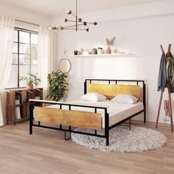 vidaXL 160x200 metal Sengeramme