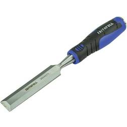 Faithfull FAIWCSG25 Soft Grip Bevel Edge 25mm Carving Chisel