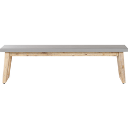 Beliani Fibre Garden Bench