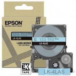 Epson Cartouche D'encre LK-4LAS LW-C410 LW-C610 Gris Sur Bleu