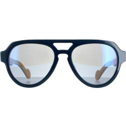 Moncler Aviator Unisex Blue Yellow Mirror ML0094