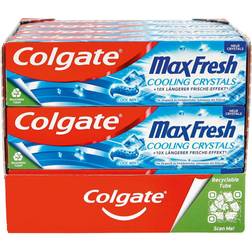 Colgate Tandkräm Max Fresh Cooling Crystals 12 x 75 ml