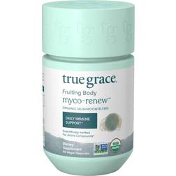 True Grace Mushroom Myco-Renew Blend Daily Immune Support Count 60 st