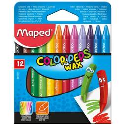 Maped Color'Peps Wax Malstifte 12er Kartonetui