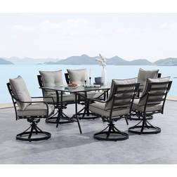 Hanover Lavallette 7-Piece Patio Dining Set