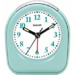 Sharp Quartz Analog Alarm Clock Mint SPC844T