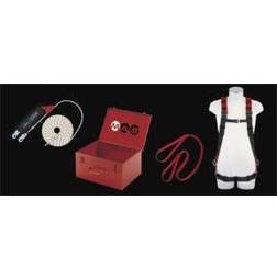 MAS 41018 Sicherheitsset 4-teilig Auffanggurt Auffanggerät SK12-10m