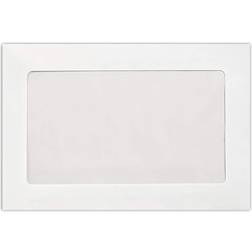 LUX 6 x 9 Full Face Window Envelopes 28lb. Bright White 50 Qty