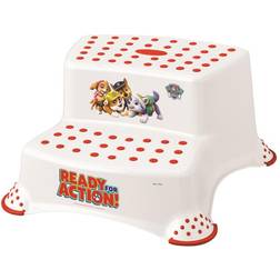 Keeeper Scaletta a due gradini 'Paw Patrol' Da 3 a 14 Anni circa, Funzione Antiscivolo, Igor, Bianco