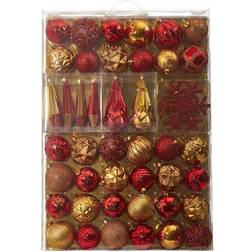 Nearly Natural Holiday Shatterproof, 52 Count Christmas Tree Ornament