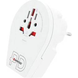 Skross C20PD Universal Rejseadapter m/USB-C Verden til EU