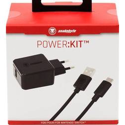 Snakebyte POWER:KIT - Netzteil, Aufladeset Nintendo Switch, NSW