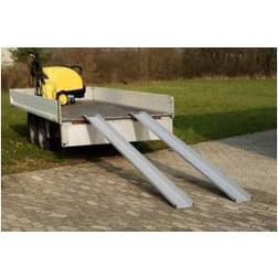 ALTEC Verladeschiene Alu.L.mit Auflager, 2500mm Trgf.400 kg/Paar Fahrrinnenbreite 155mm