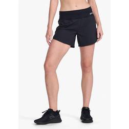 2XU Aero 5 Inch Shorts Black/Silver Reflective Female