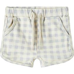 Lil'Atelier Baby's Check Swimming Short's - Harbor Mist (13213595)