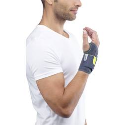 Ofa Push Sports Wrist Brace for Athletic Wrist Support. Comfortable, Easy-to-Wear Brace for Tendinitis, Fractures, Injuries, and Arthritis. Left Large