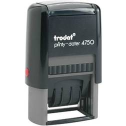 Trodat Printy Dater 4750/L Timbro data 41 x 24 mm (L x A) Grigio, Nero