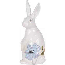 Fitz and Floyd & Butterfly Fields Sitting Rabbit Figurine