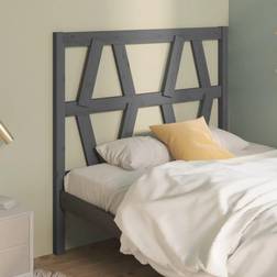 vidaXL grey, 96 Pine Bed Honey Sänggavel