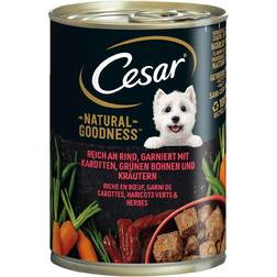 Cesar Natural Goodness 12 x 400 g Alimento Umido Per Cani