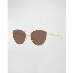 Tory Burch Solid Brown Cat Eye TY6091 332673