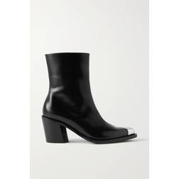 Alexander McQueen Ankle Boots aus Schwarz