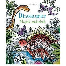 Dinosaurier magisk målarbok