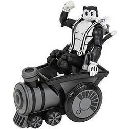 Fortnite Emote Series 4-Inch Toon Meowscles Figure With Chugga-Chugga Emote Vehicle And Toona Can Accessory