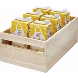iDESIGN Trækasse Large Natur 25,5cm x 38cm x 15,5cm