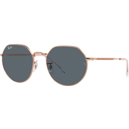 Ray-Ban Jack Rose Gold Monture Bleu