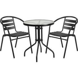 Flash Furniture Patio Round Bistro Set