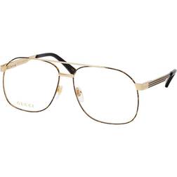 Gucci GG 1224O 001, including lenses, AVIATOR Glasses, MALE