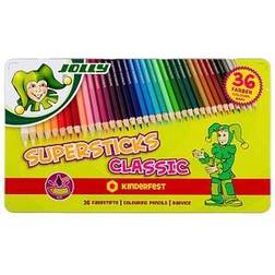 Jolly 36 SUPERSTICKS CLASSIC KINDERFEST Buntstifte farbsortiert