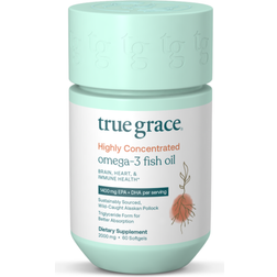 True Grace Omega-3 Fish Oil 60 Softgels