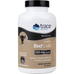 Trace Minerals Research Grass-Fed Beef Liver Vitamin 500