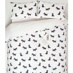 Homescapes Double: 200 Digitally Duvet Cover White