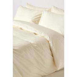 Homescapes Cream Egyptian Duvet Cover White