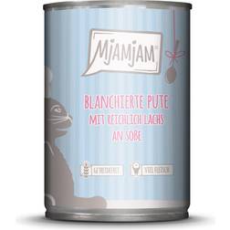 MjAMjAM Wet Cat Food Blanched Turkey with Salmon 0.38kg