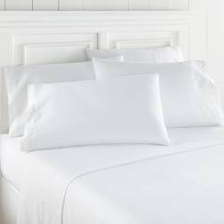 Micro Flannel Seersucker Bed Sheet White