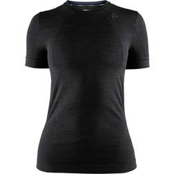 Craft Fuseknit Comfort Løbe T-shirt Dame Sort