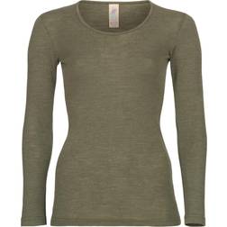 Engel Women's Unterhemd L/S Merino base layer 42/44, olive