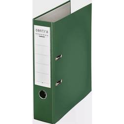 folder with plastic surface, spine