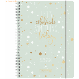 Brunnen 1072155094 Wochenkalender Schülerkalender 2023/2024 Celebrate 2 A5 PP-Einband