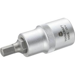 Toolcraft 816156 Unbrako Topnøgle-bit-indsats 6 mm 1/2 12,5 mm