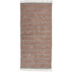 House Doctor Chen rug dusty berry Red, Beige, Brown, Grey